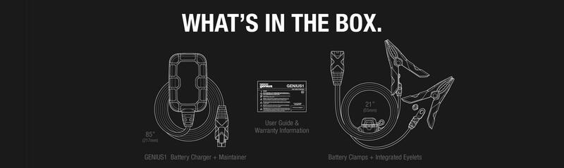 Chargeur de batterie intelligent NOCO Genius1 6/12V 1A – Image 6